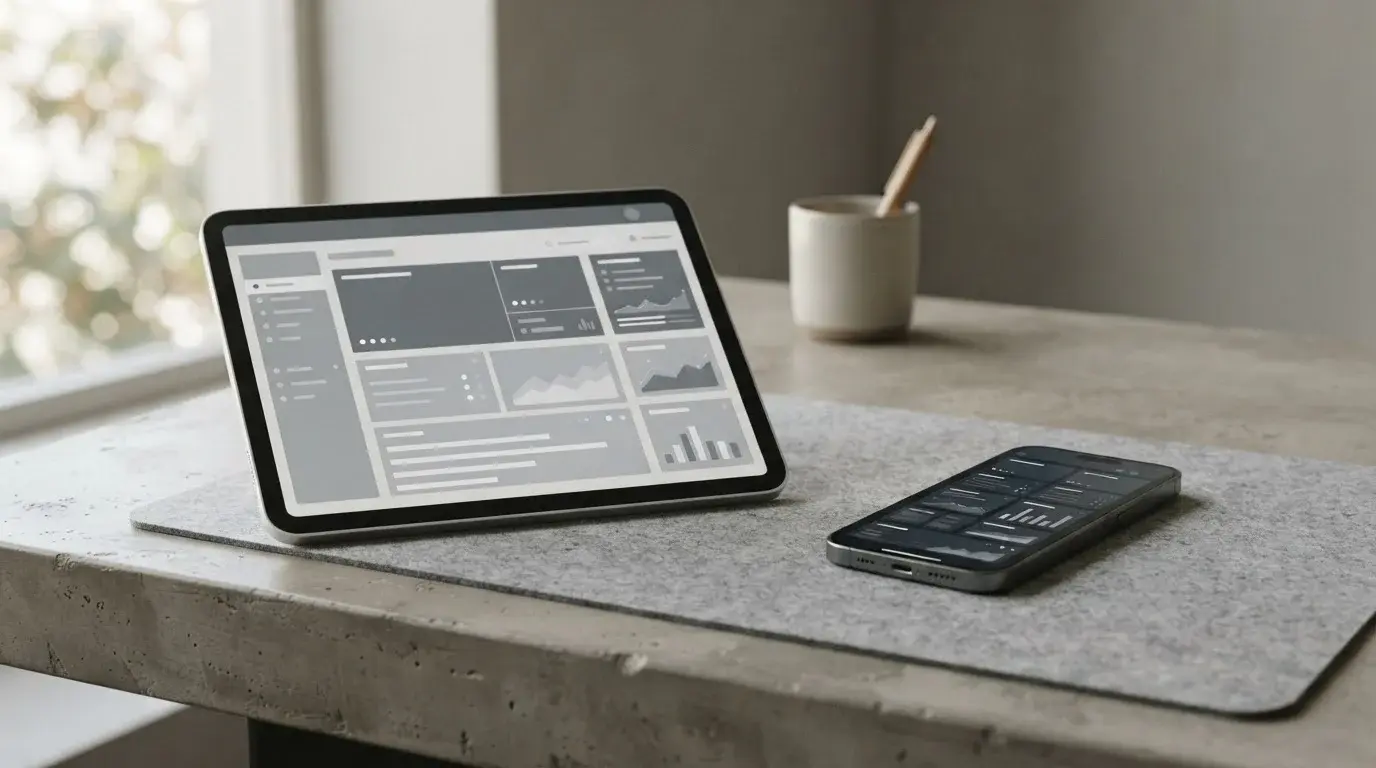 Vergleichstabelle verschiedener Wettanbieter auf Tablet-Bildschirm