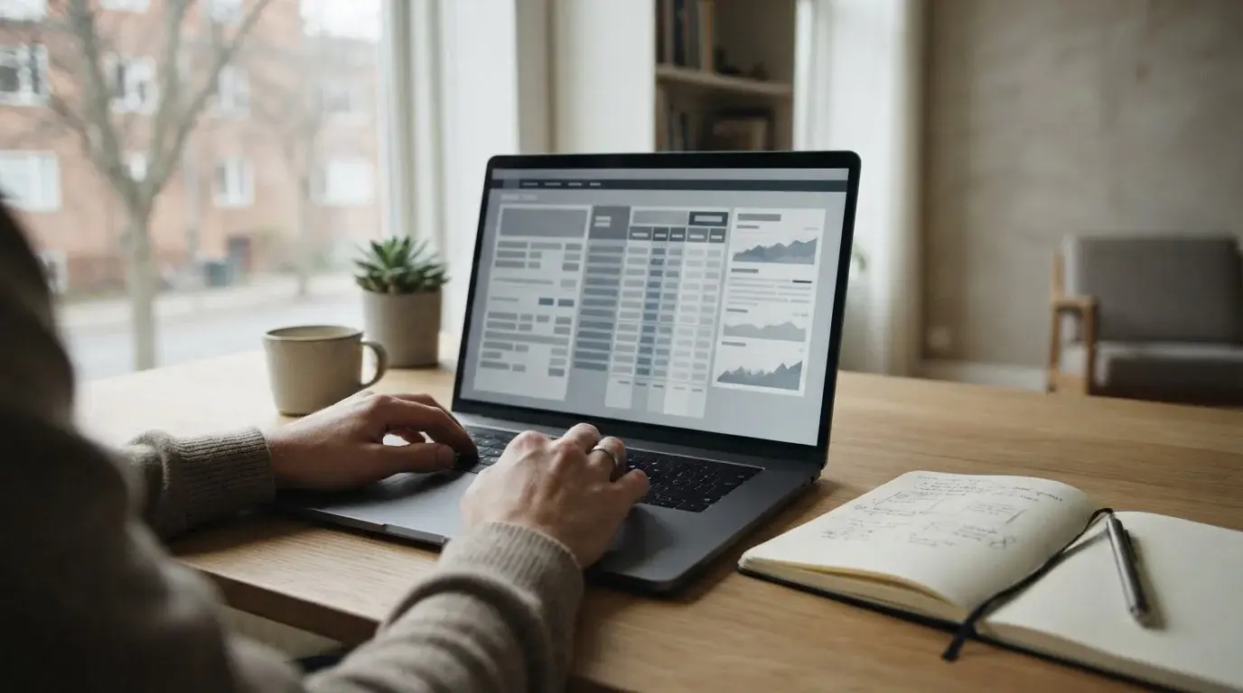 Vergleich von Wettanbietern mit Trustly-Zahlung am Laptop