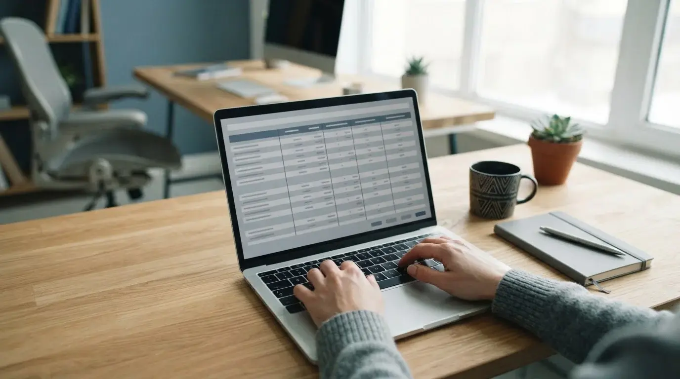 Vergleich von Gebührenstrukturen verschiedener Wettanbieter auf Laptop-Bildschirm