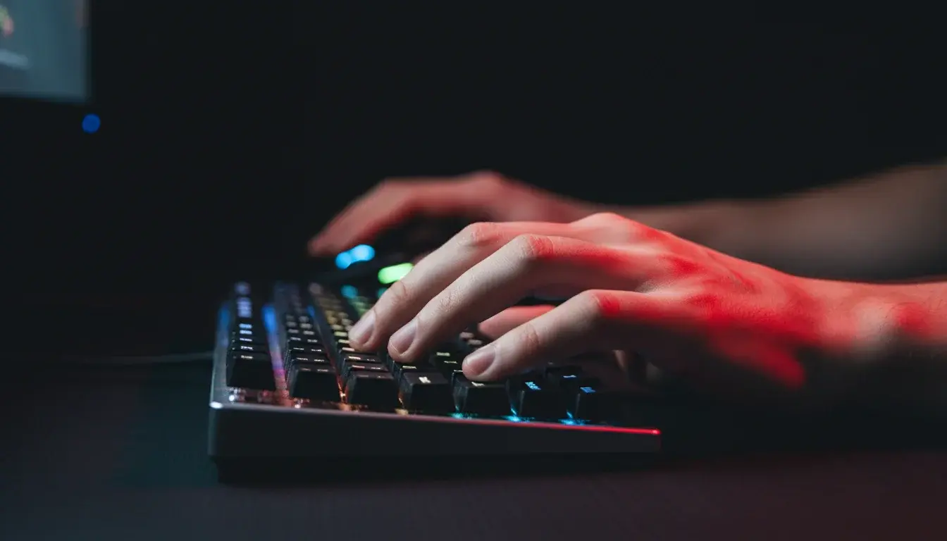 Intensiver Moment beim E-Sport Match First Blood