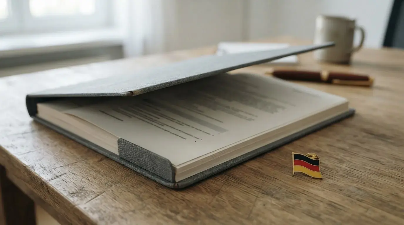 Symbolische Darstellung rechtlicher Rahmenbedingungen für Wettanbieter in Deutschland