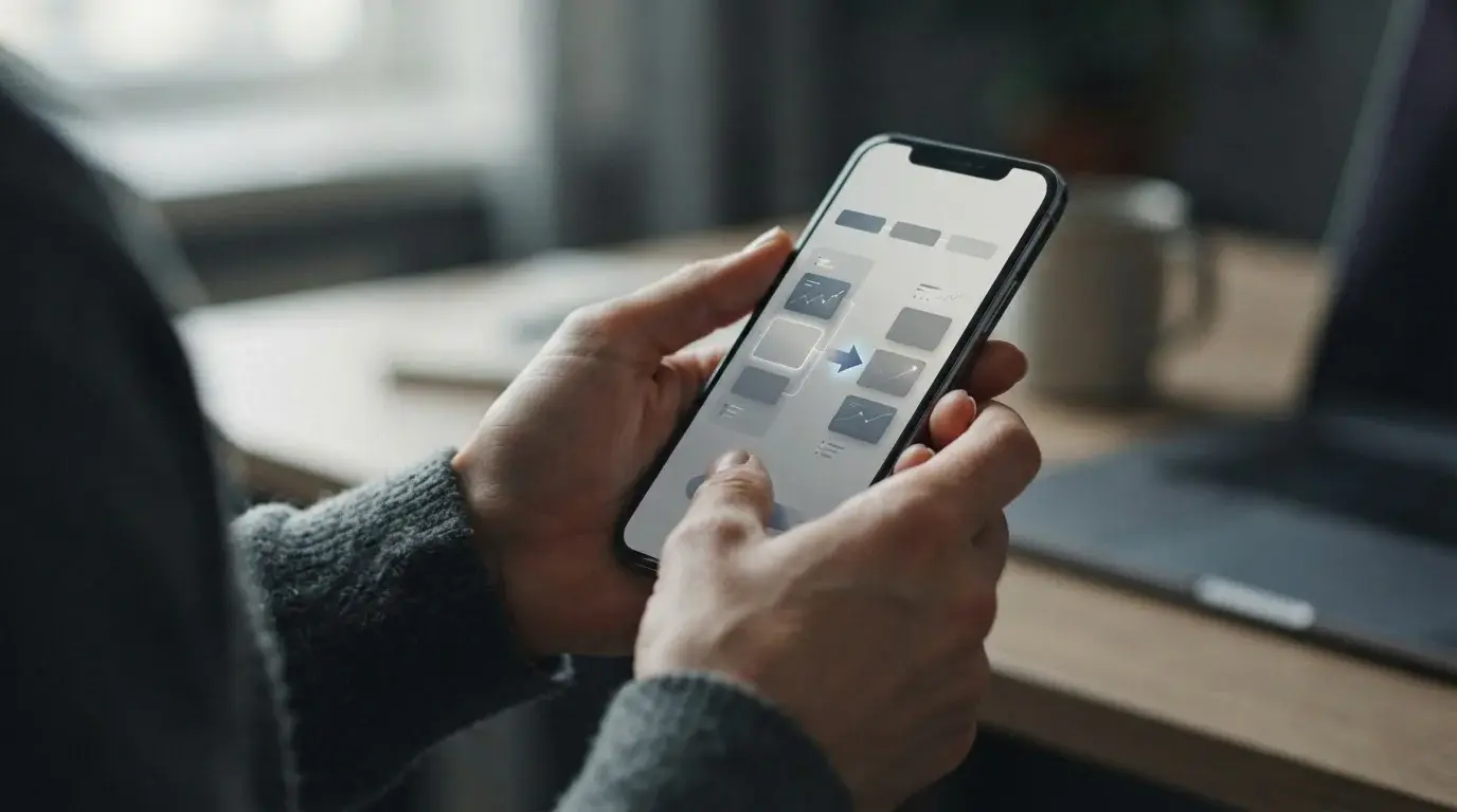 Smartphone mit Zahlungsschnittstelle für Ein- und Auszahlungen auf einem Wettkonto